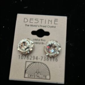 Destine Crystal Earrings